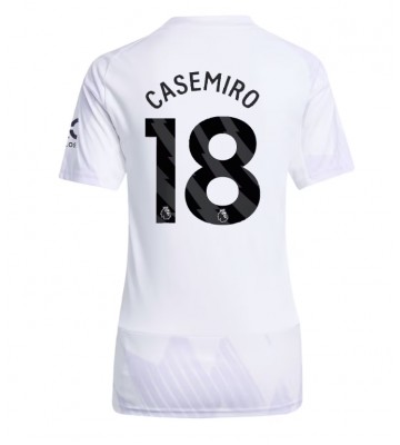 Manchester United Casemiro #18 Udebanetrøje Dame 2025-26 Kortærmet